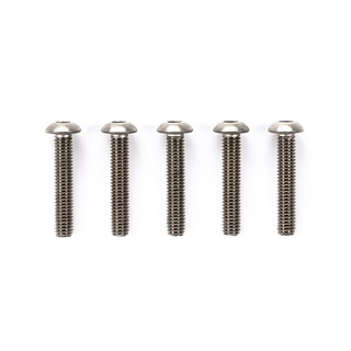 TAMIYA 53533 3x16mm TITANIUM ROUND HEX HEAD SCREW (5PCS.)