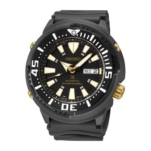 Seiko Prospex "Baby Tuna" Automatic Diver's 200M นาฬิกาข้อมือสุภาพบุรุษ สายซิลิโคน รุ่น SRP641K1