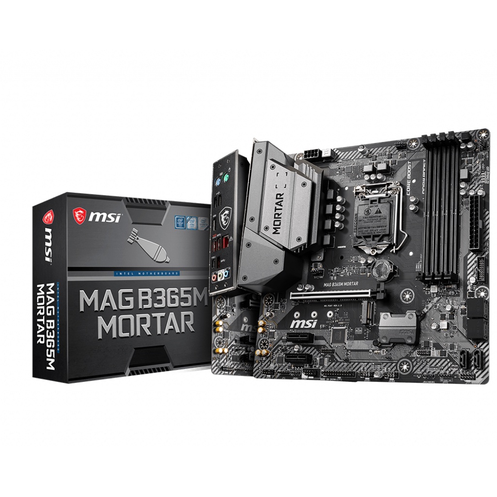 MAINBOARD (เมนบอร์ด) 1151v2 MSI MAG B365M MORTAR พร้อมส่ง