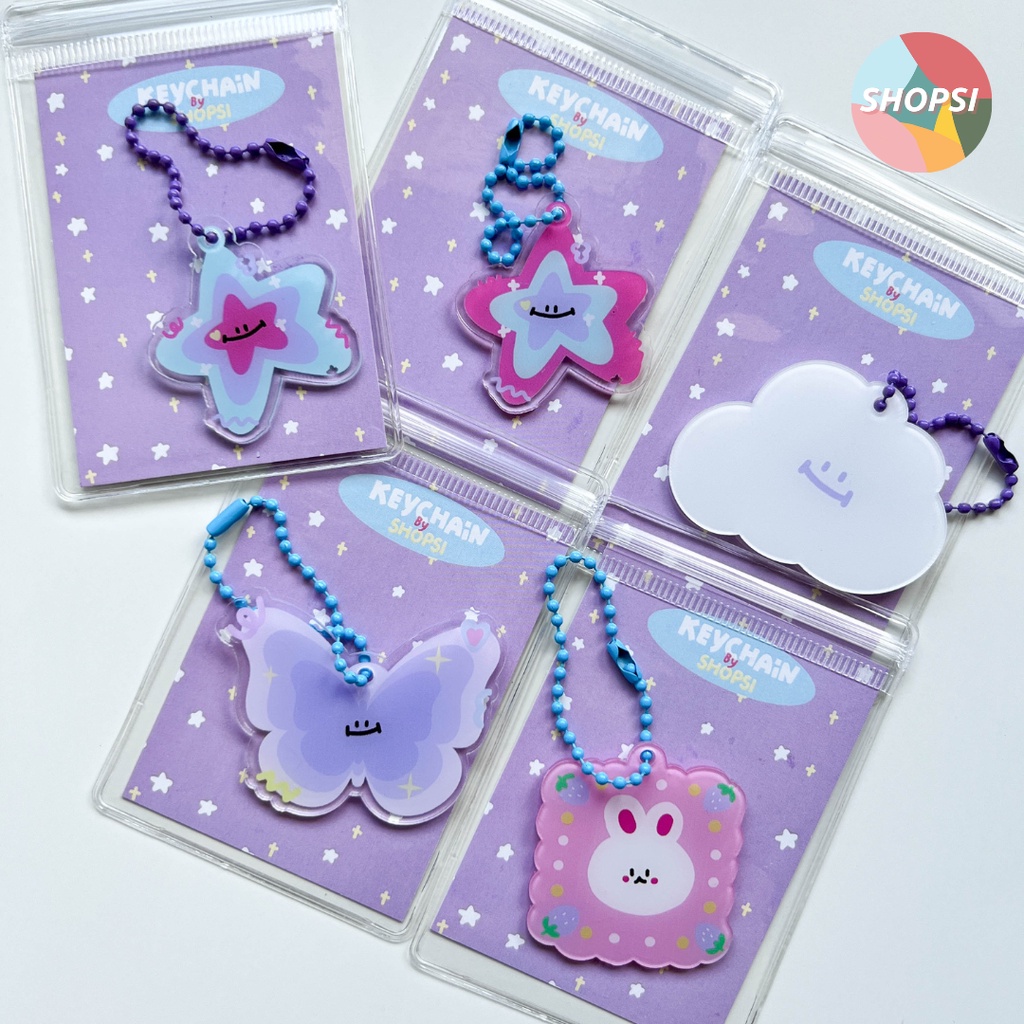 SHOPSI Keychain Volume.2 พวงกุญแจน่ารักๆ สำหรับใช้กับเคสหูฟัง, กระเป๋า ...