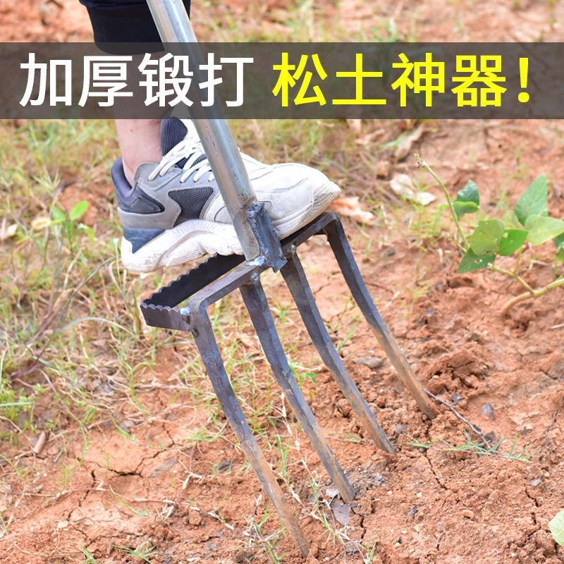 เครื่องมือขุดดิน พรวนดิน อุปกรณ์ทำสวน thumbnail 4