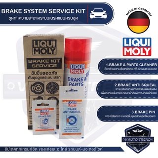 BRAKE KIT SERVICE ชุดดูแลระบบเบรค ทำความสะอาดชุดเบรค คลัทช์ เกียร์ ขจัดคราบจารบี ฝุ่นละออง ไม่มีสารคลอรีน ไม่ทิ้งคราบมัน