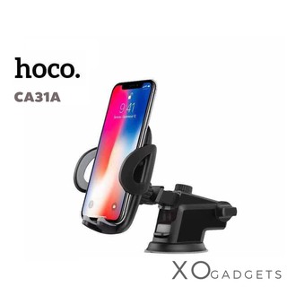 Hoco CA31A Suction Cup Car Holder ที่วางโทรศัพท์มือถือในรถยนต์ ที่ยึดมือถือ ที่ตั้งมือถือ ขาตั้งมือถือ ขาตั้งโทรศัพท์