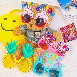 [พร้อมส่ง🇹🇭]🎂แว่นตา Party สำหรับใส่เป็นพร๊อพถ่ายรูปเก๋ๆ