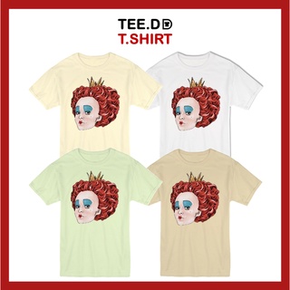 TEE.DD.TSHIRT เสื้อยืด Red Queen ใส่ได้ทั้ง ชาย-หญิง มีทั้งทรงคลาสสิค และ ครอป ผ้านุ่ม สกรีนสวย ไม่ย้วย ไม่ต้องรีด