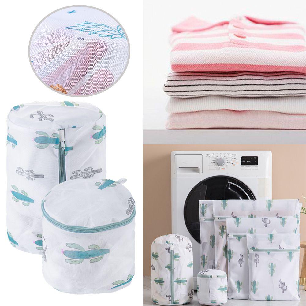 Breeze ถุงซักผ้าตาข่ายการพิมพ์กระบองเพชรถุงเท้าเสื้อผ้าชุดชั้นใน Care - รูปที่ 3