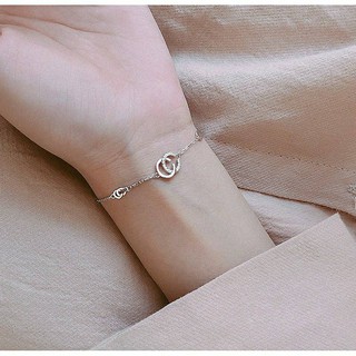 สร้อยข้อมือเงิน925 รหัส S224 พร้อมส่ง 925