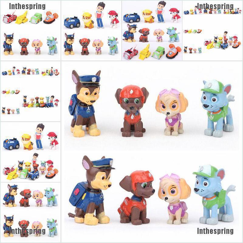 ฟิกเกอร์ ickelodeon Paw Patrol ขนาดเล็ก 12 ชิ้น