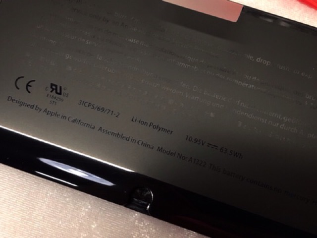 A1322 Battery Macbook Pro 13 inch 2009-mid2012 - jejee_story94 - ThaiPick