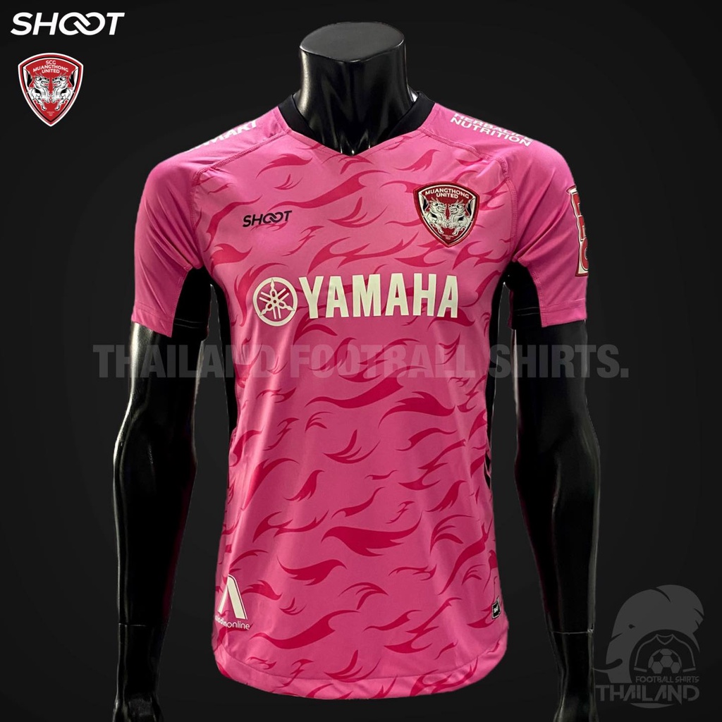 [SHOOT] เสื้อแข่งสโมสรเมืองทอง ยูไนเต็ด 2021-22 | MUANGTHONG UNITED THIRD (PINK) JERSEY 2021-22  สิน