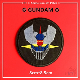 GUNDAM อาร์มติดเสื้อลายการ์ตูนหุ่นยนต์ 1 ชิ้น