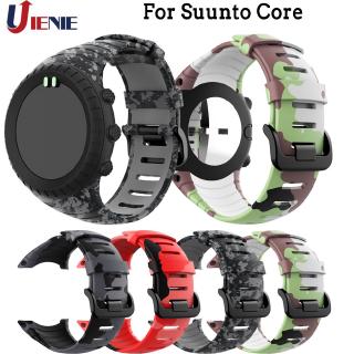 สายนาฬิกาข้อมือซิลิโคนสำหรับ Suunto Core