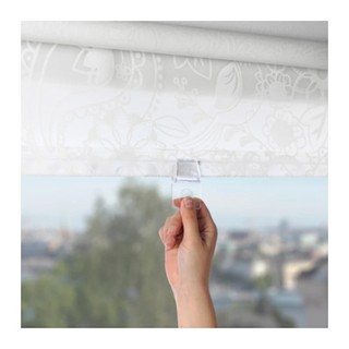 LISEL ม่านม้วนบังแสงแดด Roller blind 120*195 cm (ขาว)