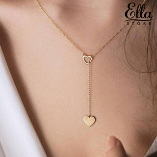 เครื่องประดับสร้อยคอโซ่จี้หัวใจ Ella