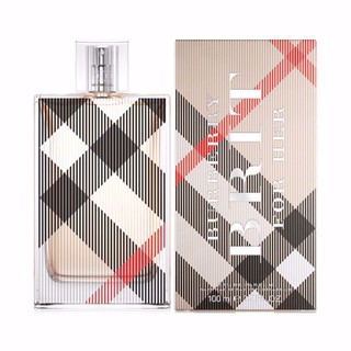 Burberry Brit Edp for her 100ml กล่องซีล(เช็คสต้อคก่อนทำรายการนะคะ)