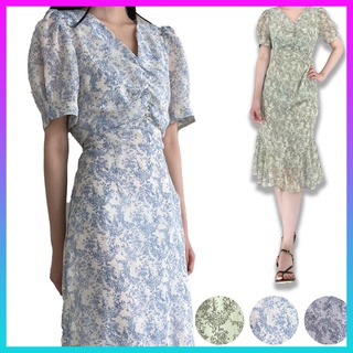 [K- Market] Vincent Chiffon Dress