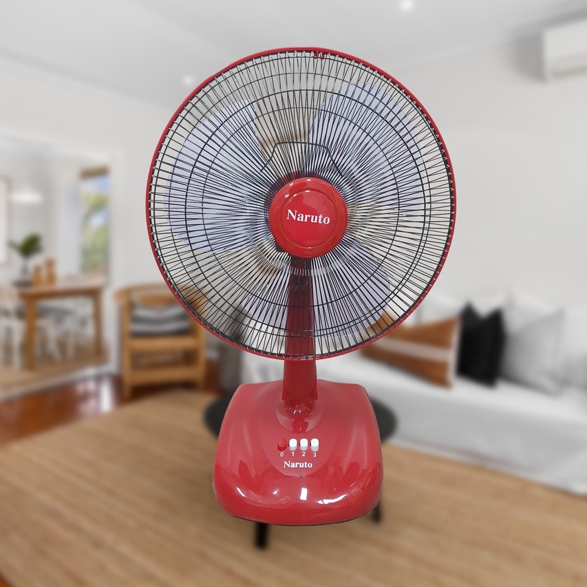 Naruto พัดลมตั้งโต๊ะ นารูโตะ ขนาด 16 นิ้ว ลมแรง ใช้งานดี