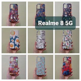 เคสแข็ง Realme 8 5G เคสไม่คลุมรอบนะคะ เปิดบน เปิดล่าง (ตอนกดสั่งซื้อ จะมีลายให้เลือกก่อนชำระเงินค่ะ)