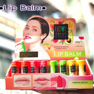 Lip Balm Smooth &amp; Lasting sweet color ลิปบาร์มสีหวาน ติดทนาน หอมพร้อมบำรุง