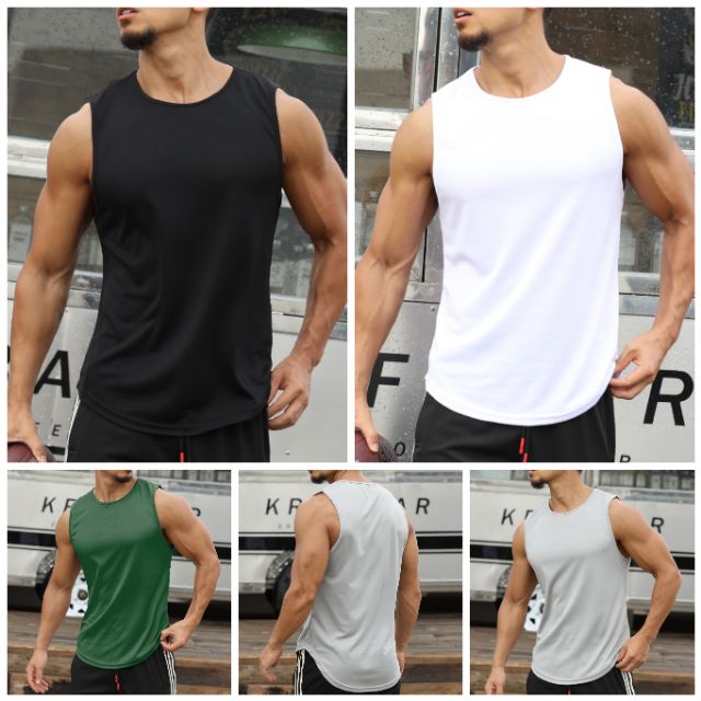 เสื้อกล้ามออกกำลังกายผู้ชาย ขนาด M-3XL รุ่น Mix072
