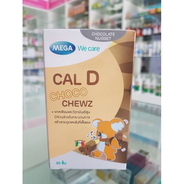 Calcium D Choco Chewz Mega We Care