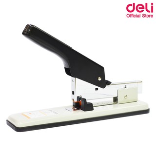 Deli 0394 Heavy Duty Stapler เครื่องเย็บกระดาษ 80 แผ่น เครื่องเขียน แม็ก แม็ค อุปกรณ์สำนักงาน ที่เย็บกระดาษ