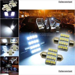 หลอดไฟ 31 มม. 3528 16 led smd สําหรับรถยนต์ 2 ชิ้น