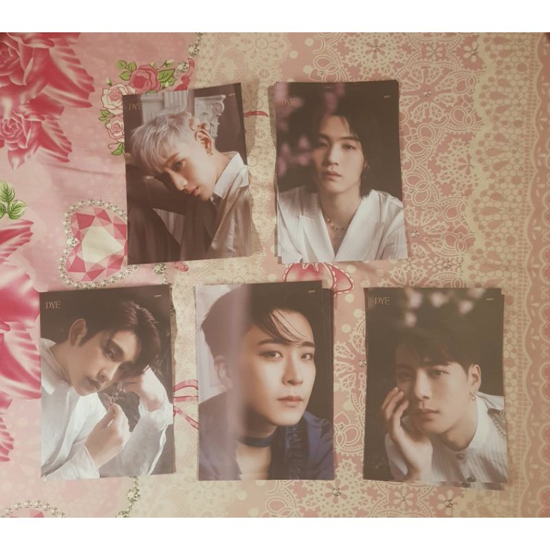 GOT7 DYE Lyrics Card แท้ 💯✅