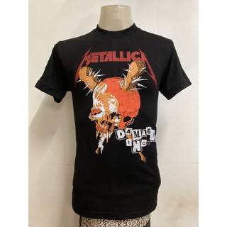 เสื้อวง Metallica สไตล์วินเทจ