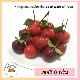 พิมพ์ลูกชุบเชอรี่ 9กรัม FoodGrade 100%