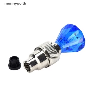 monnygo 2x LED รถจักรยานยนต์ขี่จักรยานจักรยานล้อยางวาล์วกระพริบไฟรถโคมไฟ