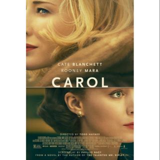 โปสเตอร์ภาพยนตร์ CAROL MOVIE POSTER