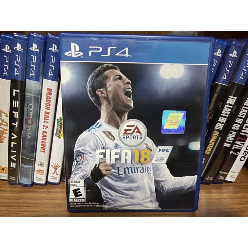 PS4 Fifa 18 มือ2 แผ่นสภาพดี Zone All