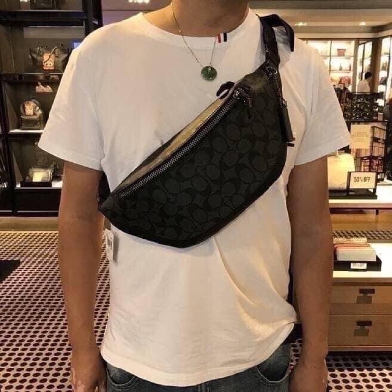 รุ่นยอดฮิต ตามหา🔥WARREN BELT BAG (COACH #F78777)