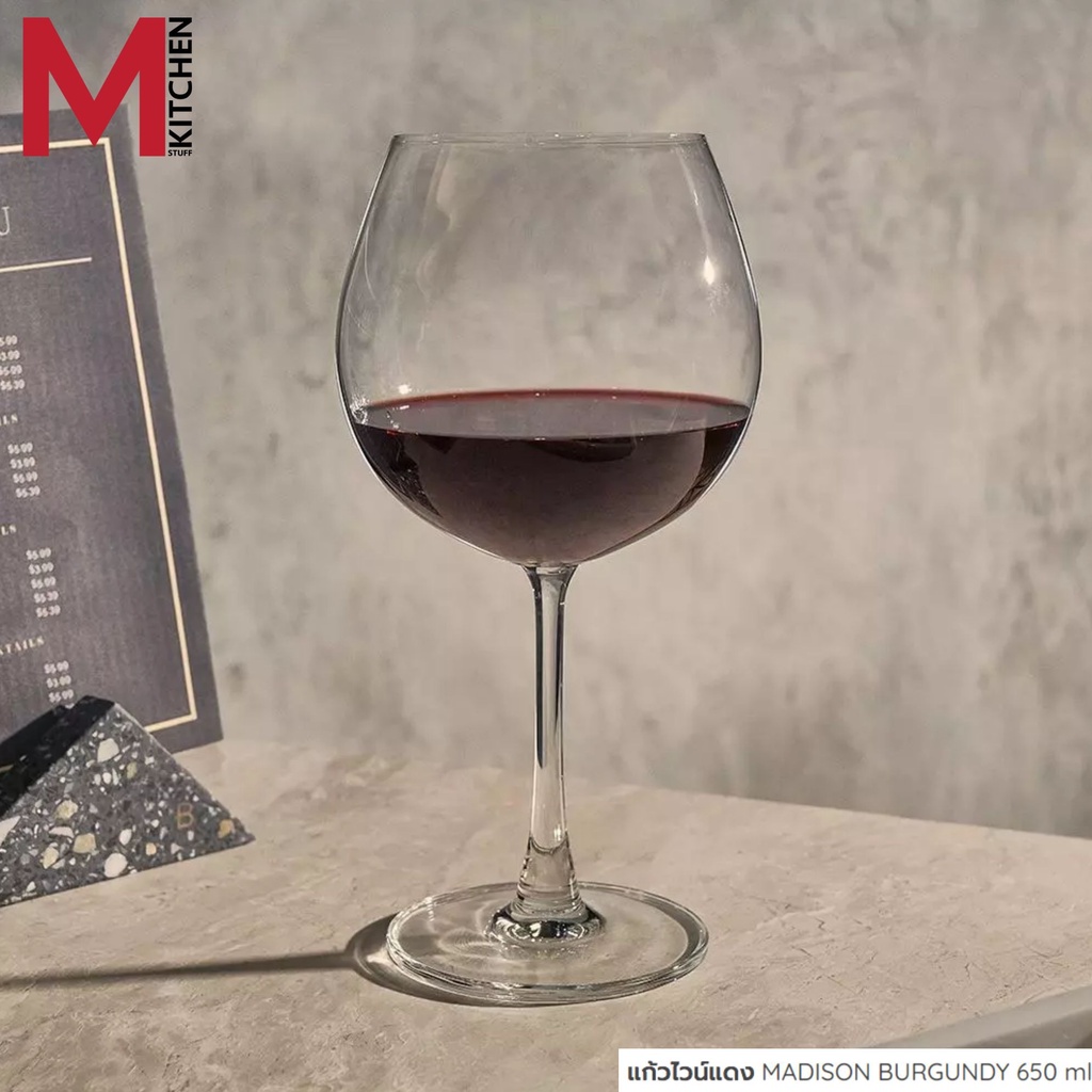 M KITCHEN แก้วไวน์ แก้วแชมเปญ Ocean Wine Glass (A2)