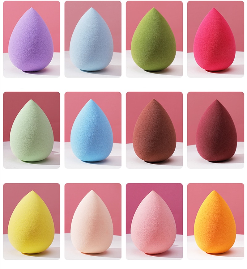 Mollie Lipper Ship Fast Water Drop ฟองน้ําแต่งหน้าพัฟมืออาชีพ