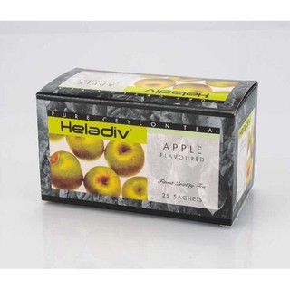 ชาดำเฮลาดีฟ Heladiv Pure Ceylon tea Apple flavoured ชาดำกลิ่นแอปเปิ้ล ผลิตจากชาซีลอน ชนิดซอง (25 ซองx50กรัม)