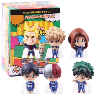 ฟิกเกอร์ my hero academia action figure 6 ชิ้น/ชุด