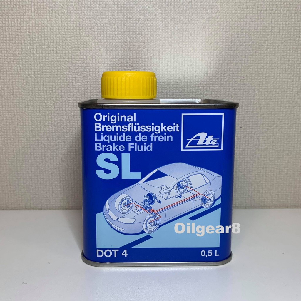 น้ำมันเบรค Ate Dot4 / 0.5 ลิตร (Ate Brake Fluid)