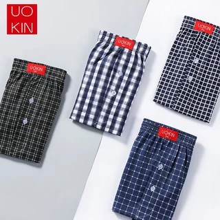 🔥พร้องส่ง🔥กางเกงบ๊อกเซอร์ Boxerชาย L-2XL แบร์น UOKIN เนื้อผ้านิ่ม ใส่สบาย เกรดพรีเมี่ยม กางเกงขาสั้นผู้ชาย