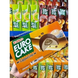 Euro cake 🥠🥠 ยูโร่เค้ก (1 กล่องบรรจุ 12 ชิ้น) มีให้เลือก 8 รสชาติ