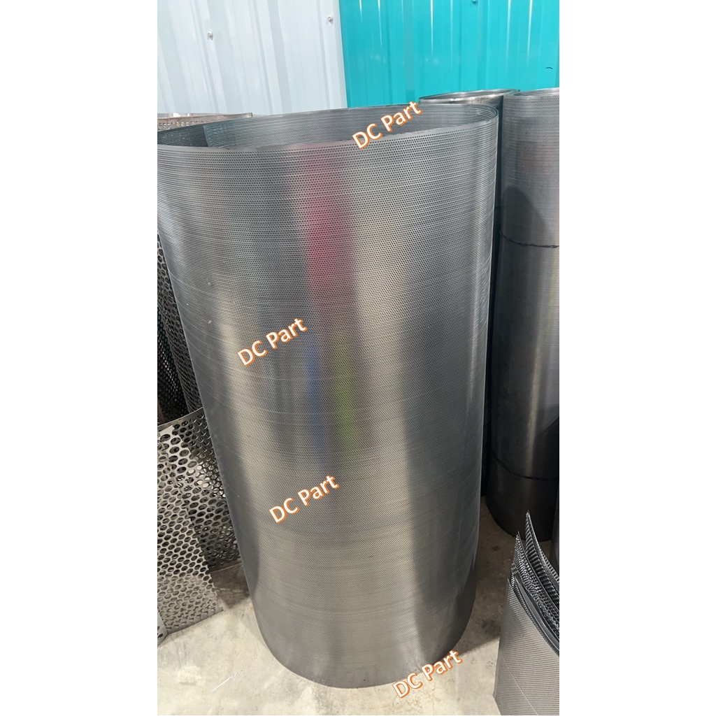 ตะแกรงเหล็กและสแตนเลส ปั้มรูกลมรู 2.1มม. ขายยกแผ่นขนาด 4x8 ฟุต หนา 0.4 0.6 และ 1มม. ใช้คัดข้าว ปิดข้