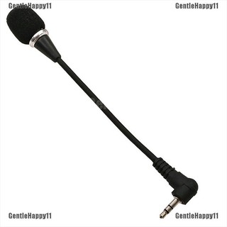 Gentle「mini ไมโครโฟนภายนอก Pc ยืดหยุ่น 3.5 มม. สําหรับแล็ปท็อป