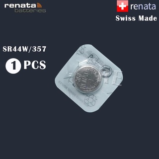 ถ่านกระดุม Renata 357, SR44, SR1154SW, SR1154W ผลิตจากประเทศสวิสเซอร์เเลนด์ swiss made