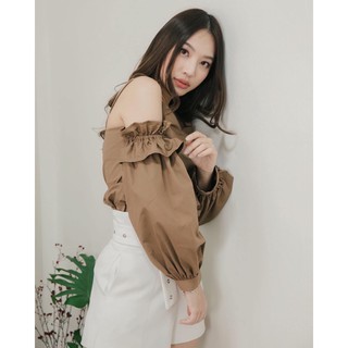 Keepsake.bkk Harper Top Autumn Brown