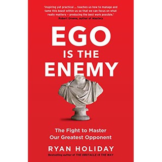 [พร้อมส่ง] หนังสือภาษาอังกฤษ EGO IS THE ENEMY: THE FIGHT TO MASTER OUR GREATEST OPPONENT