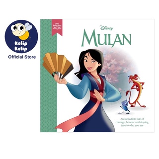 หนังสือนิทานเจ้าหญิง Mulan Little Readers ปกแข็ง พร้อมหน้าหนังสือ สีสันสดใส สําหรับเด็ก