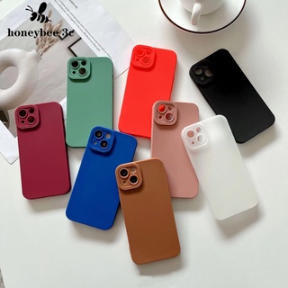 เคสป้องกันโทรศัพท์มือถือ สีพื้น กันกระแทก สําหรับ VIVO Y02t Y36 4G Y02 Y16 Y02s Y35 Y22s Y22 Y77 Y55 Y78 5G