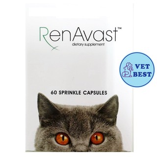 +ล็อตใหม่+ RenAvast CAT อาหารเสริม บำรุงไตแมว (หมดอายุ 08/2024)