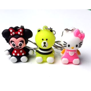 พวงกุญแจน่ารัก ราคา 18 บาท